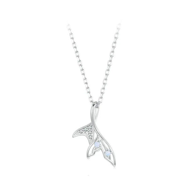 ˇSirae GemˇFish Tail Necklace for Women