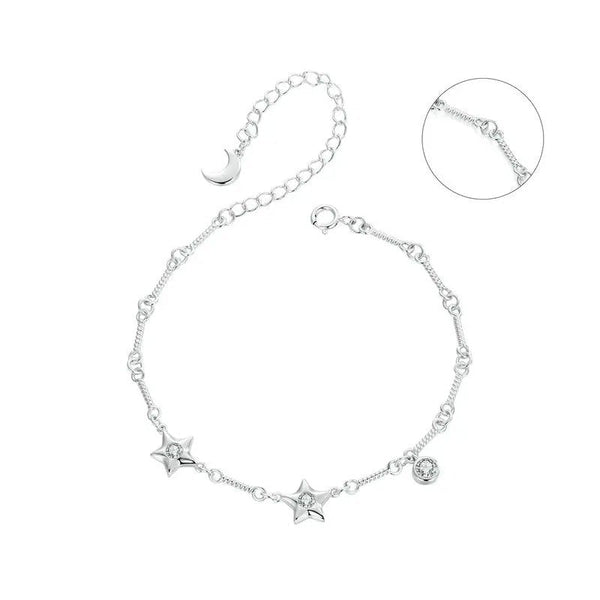 ˇSirae GemˇAdjustable LengthCharm Chain Bracelet Gift