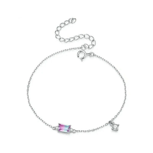 ˇSirae GemˇSynthetic Tourmaline Bracelet for Women