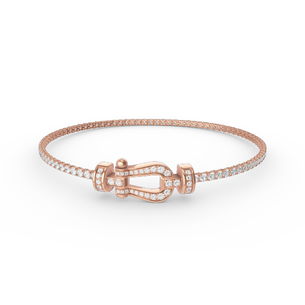 ˇSirae GemˇFORCE  HORSESHOE  DIAMOND TENNIS BRACELET