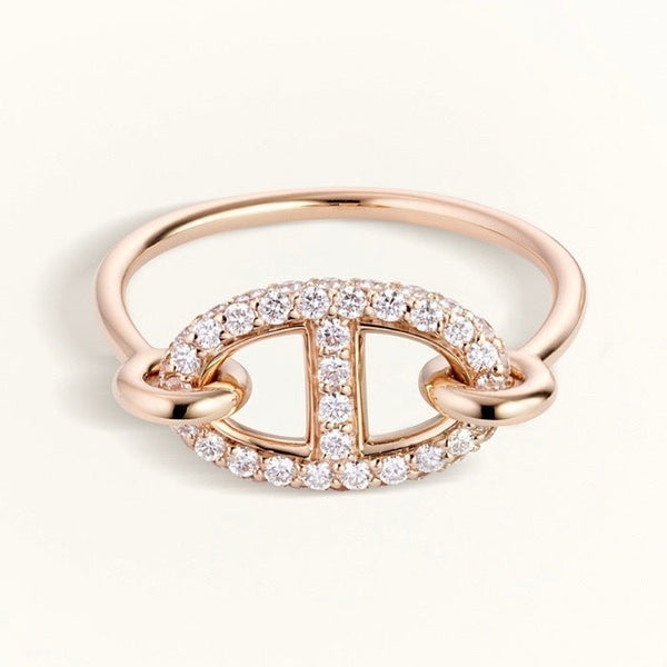 ˇSirae GemˇRONDE SMALL DIAMOND RING