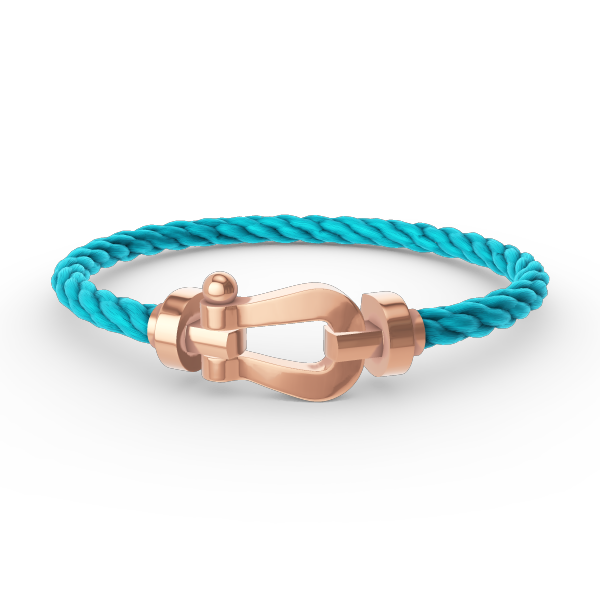 ˇSirae GemˇFORCE LARGE HORSESHOE NO DIAMOND BRACELET ROSE GOLD
