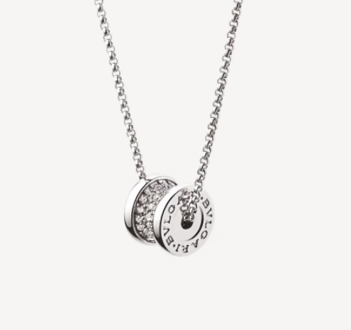 ˇSirae GemˇZERO 1 SILVER DIAMOND NECKLACE