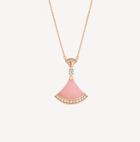 ˇSirae GemˇDREAM NECKLACE PINK OPAL