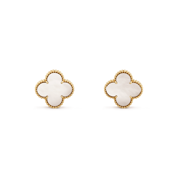 ˇSirae GemˇCLOVER MINI GOLD EARRINGS