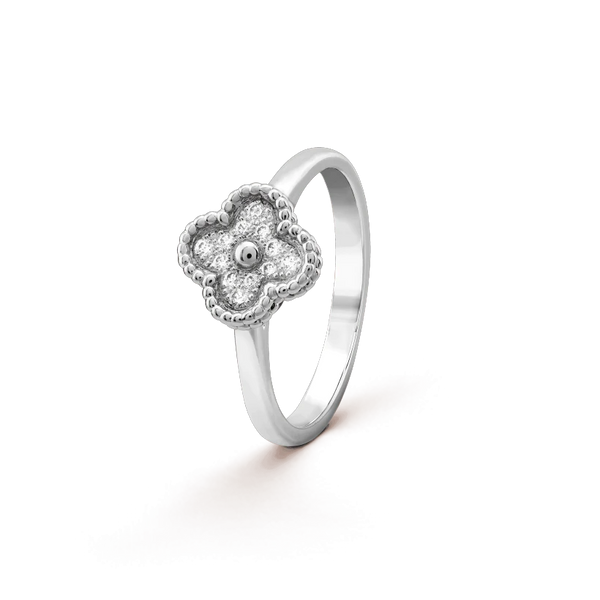 ˇSirae GemˇCLOVER DIAMOND RING