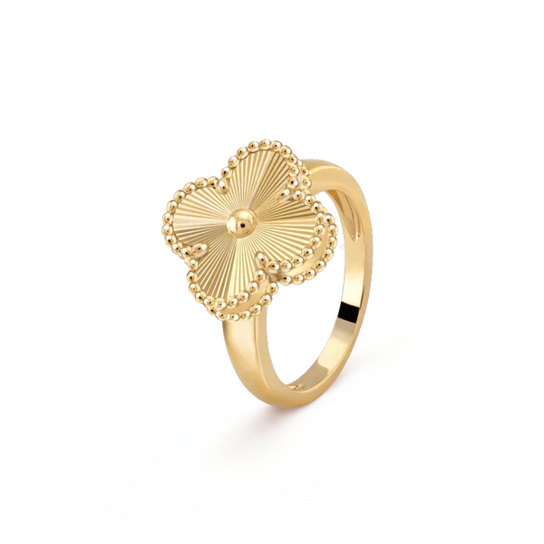 ˇSirae GemˇCLOVER GOLD RING