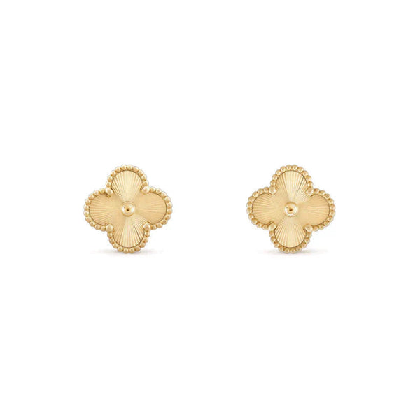 ˇSirae GemˇCLOVER MEDIUM 1 MOTIFS LASER EARRINGS