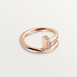 ˇSirae GemˇJUSTE RING 2.65MM PINK GOLD DIAMOND