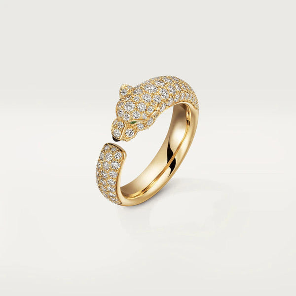 ˇSirae GemˇPANTHERE PINK GOLD DIAMOND RING